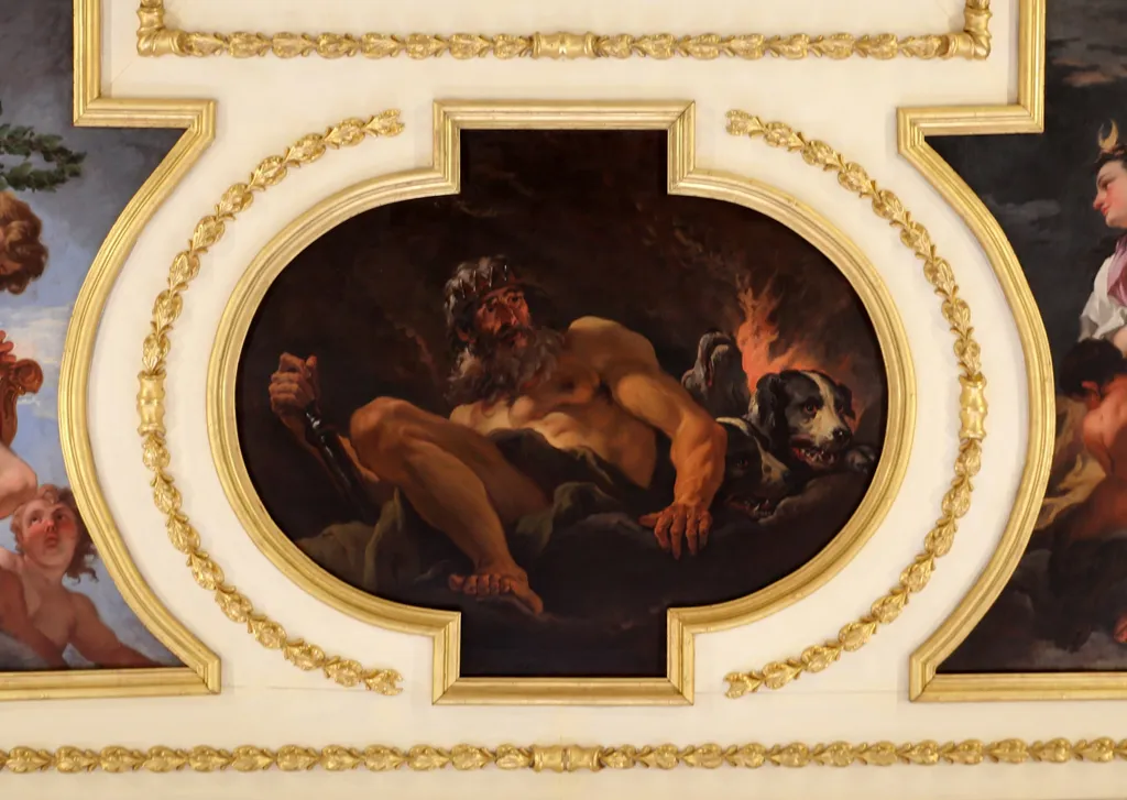 Pluto, by Sebastiano Ricci, paint, 1700