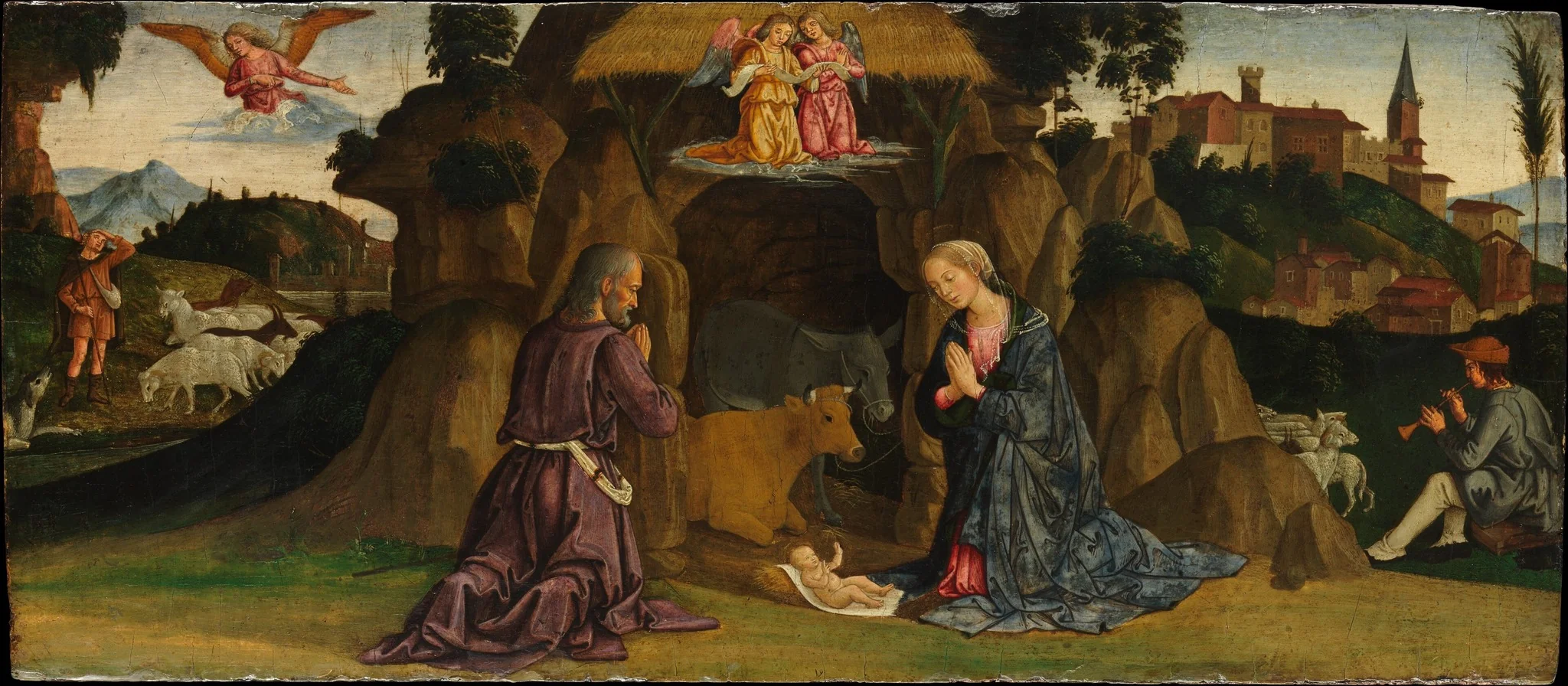 The Nativity, detail