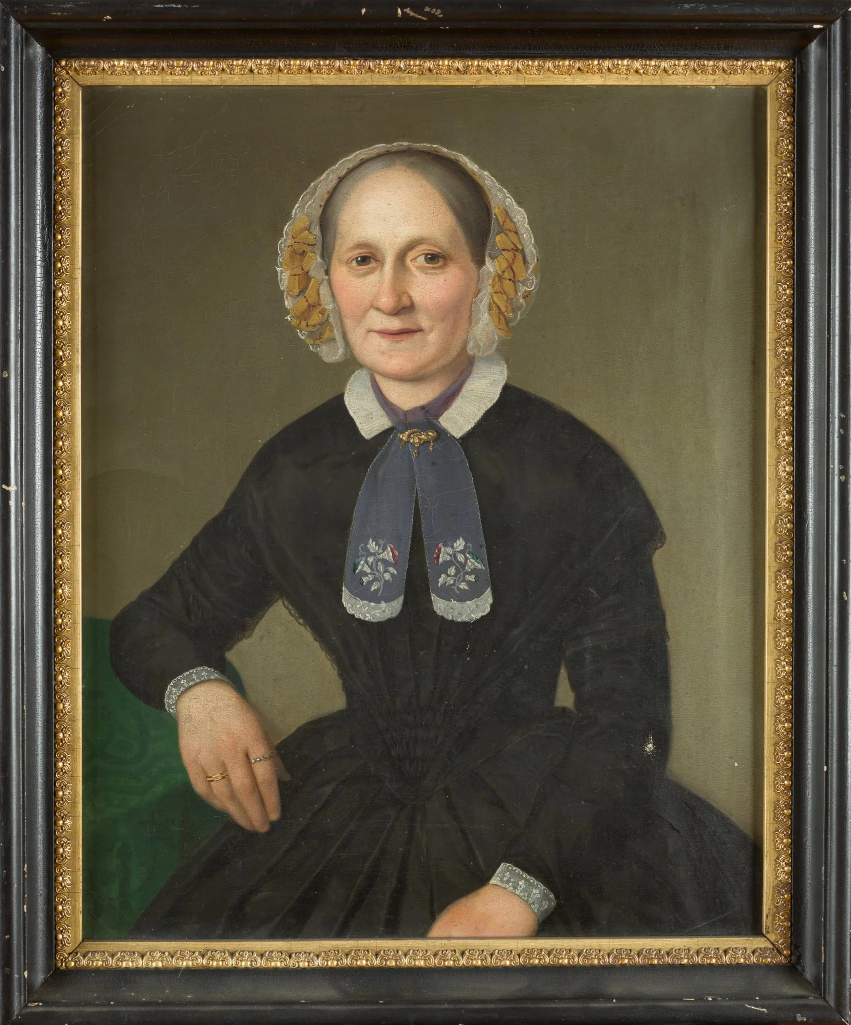 Frauenportrait, detail