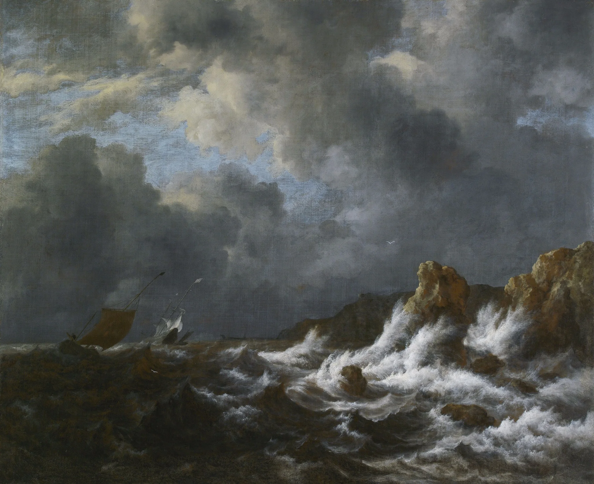 View from the Coast of Norway, detail