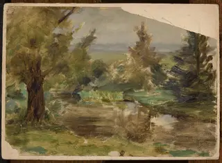 Study from Podolia, by Jan Ciągliński, unspecified, 1891