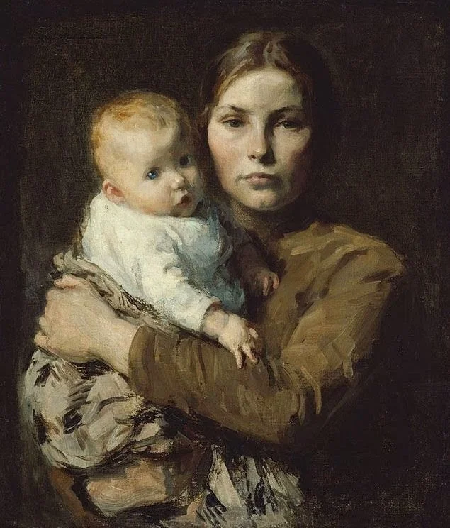 Mother and Child, detail