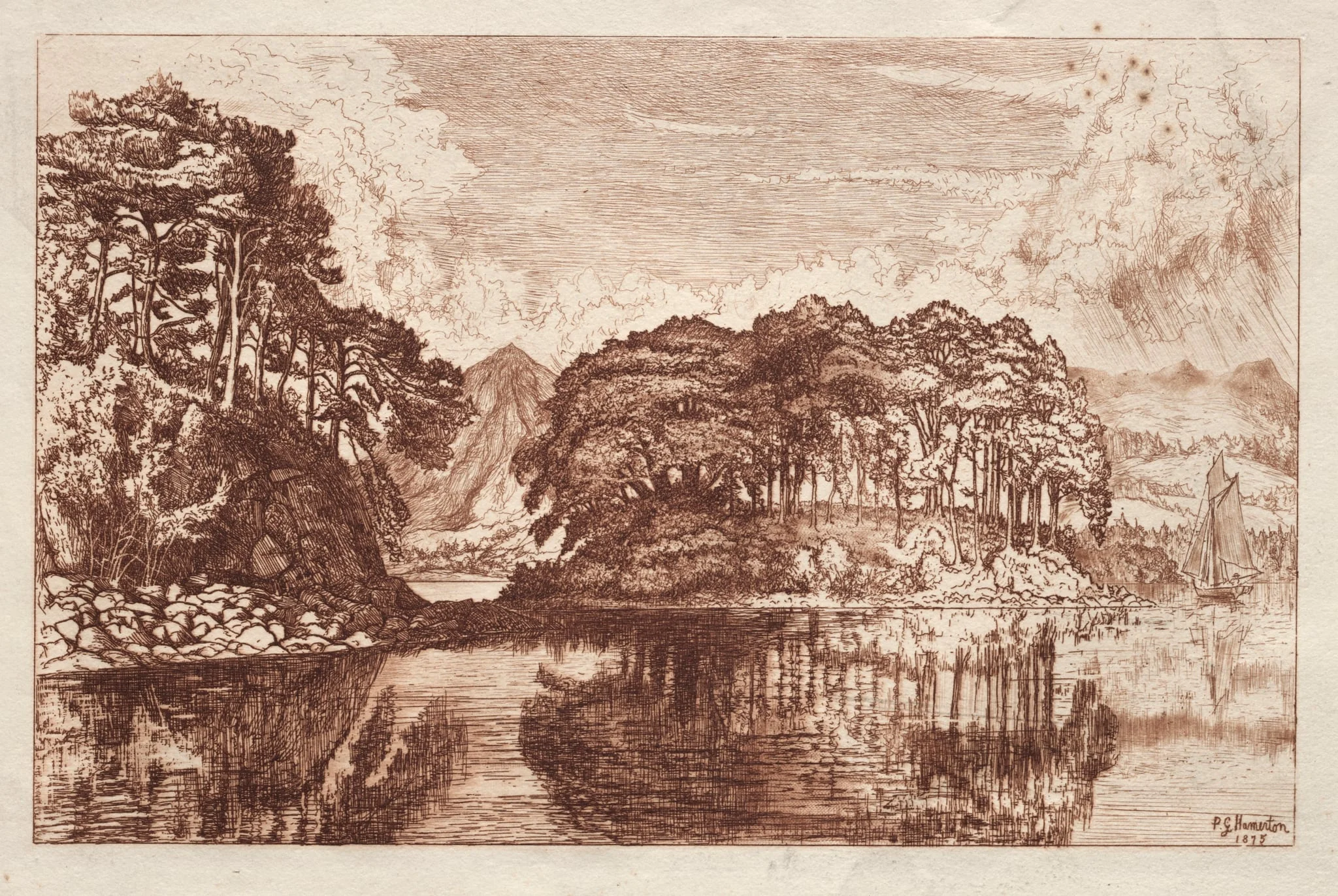 The Lake, detail