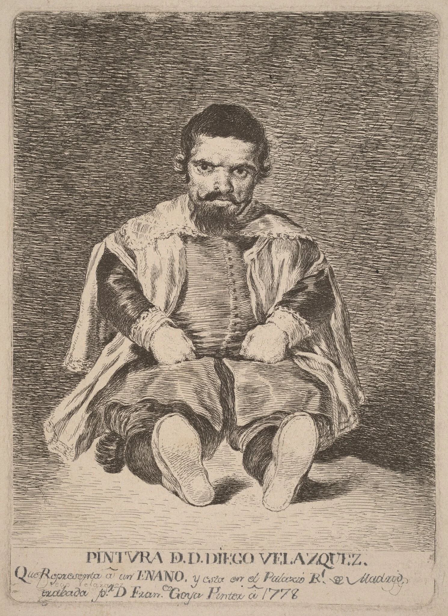 Un enano (A Dwarf), detail