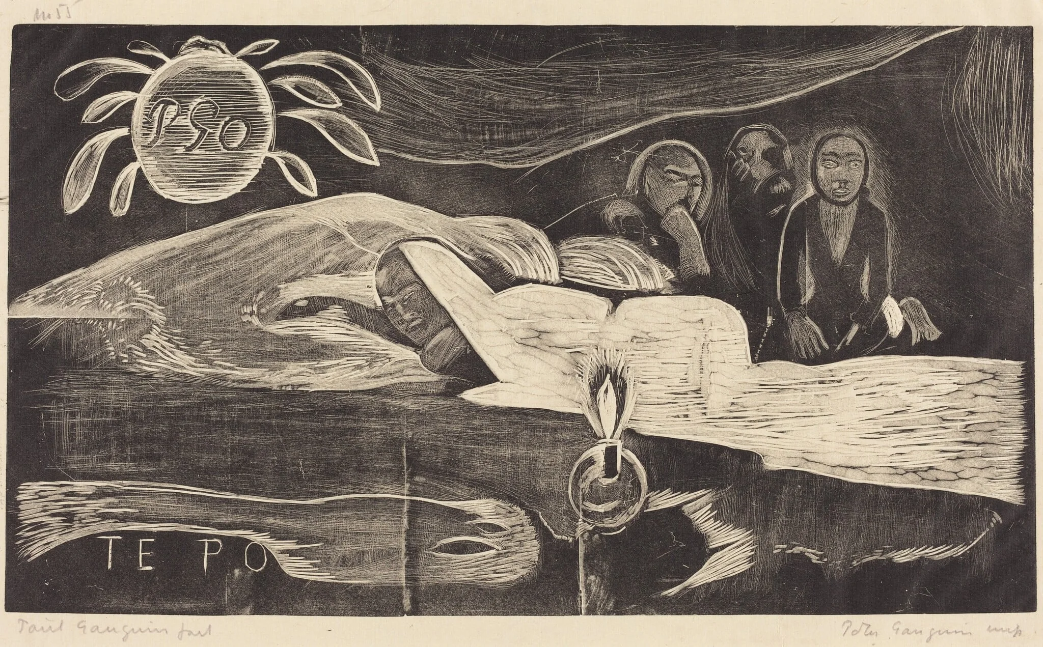 Te Po (The Long Night), detail