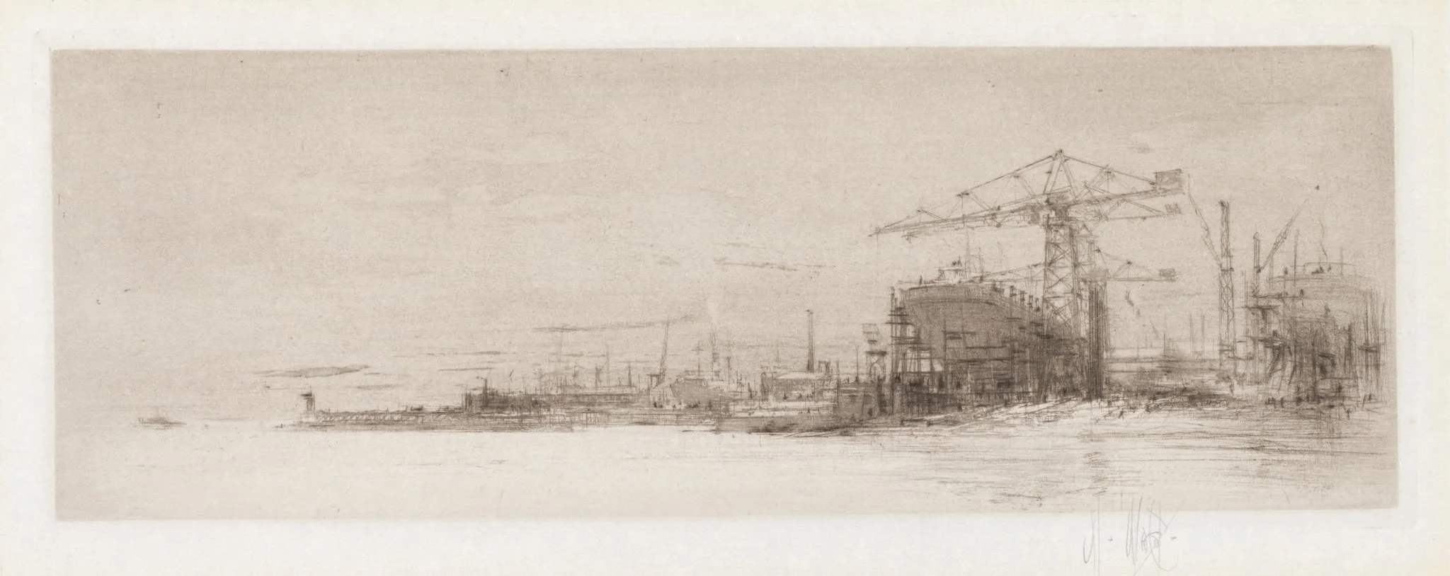 The Clyde from the series The Arteries of Great Britain, detail