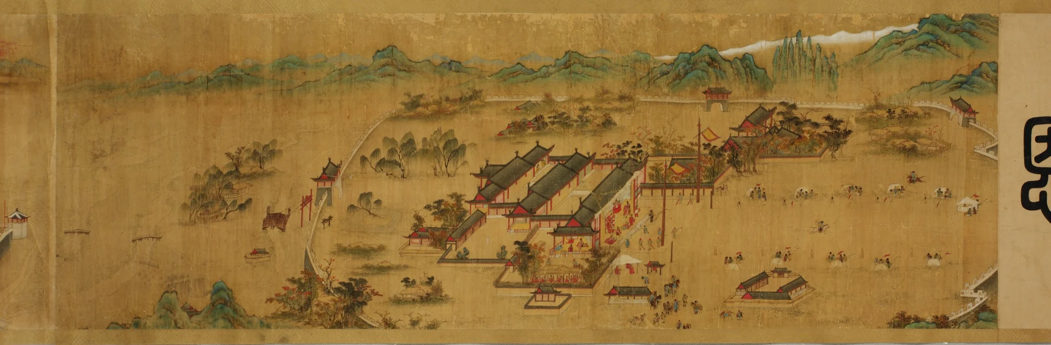 북새선은도, detail