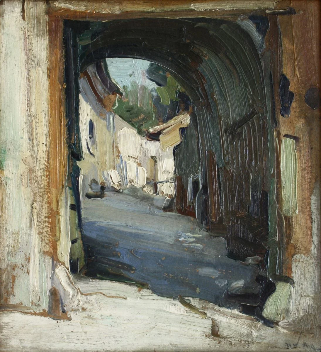 Poartă, detail