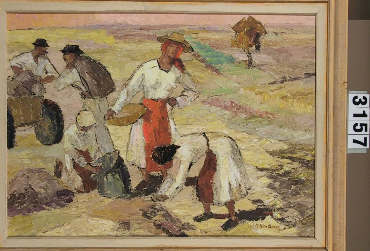 La câmp, detail