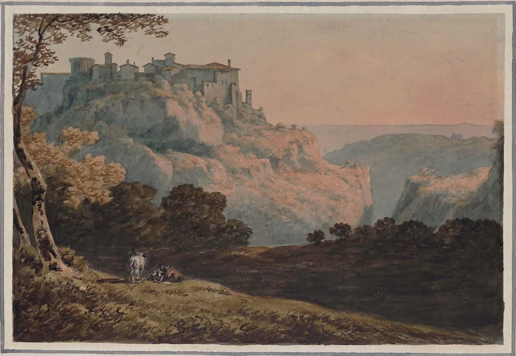 Tivoli, by John 'Warwick' Smith, watercolor, 1795