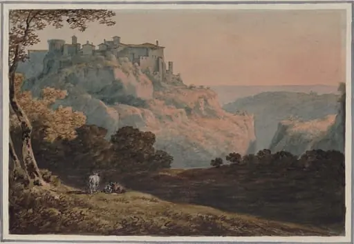 Tivoli, by John 'Warwick' Smith, watercolor, 1795