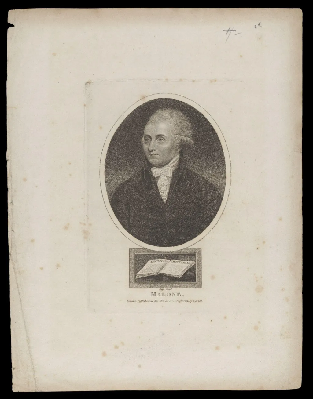 H Beard Print Collection, by G. Jones, 1