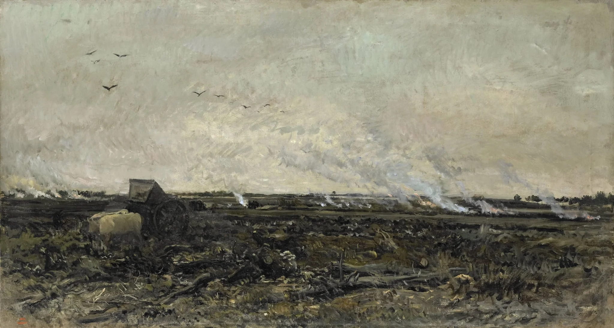 October, detail