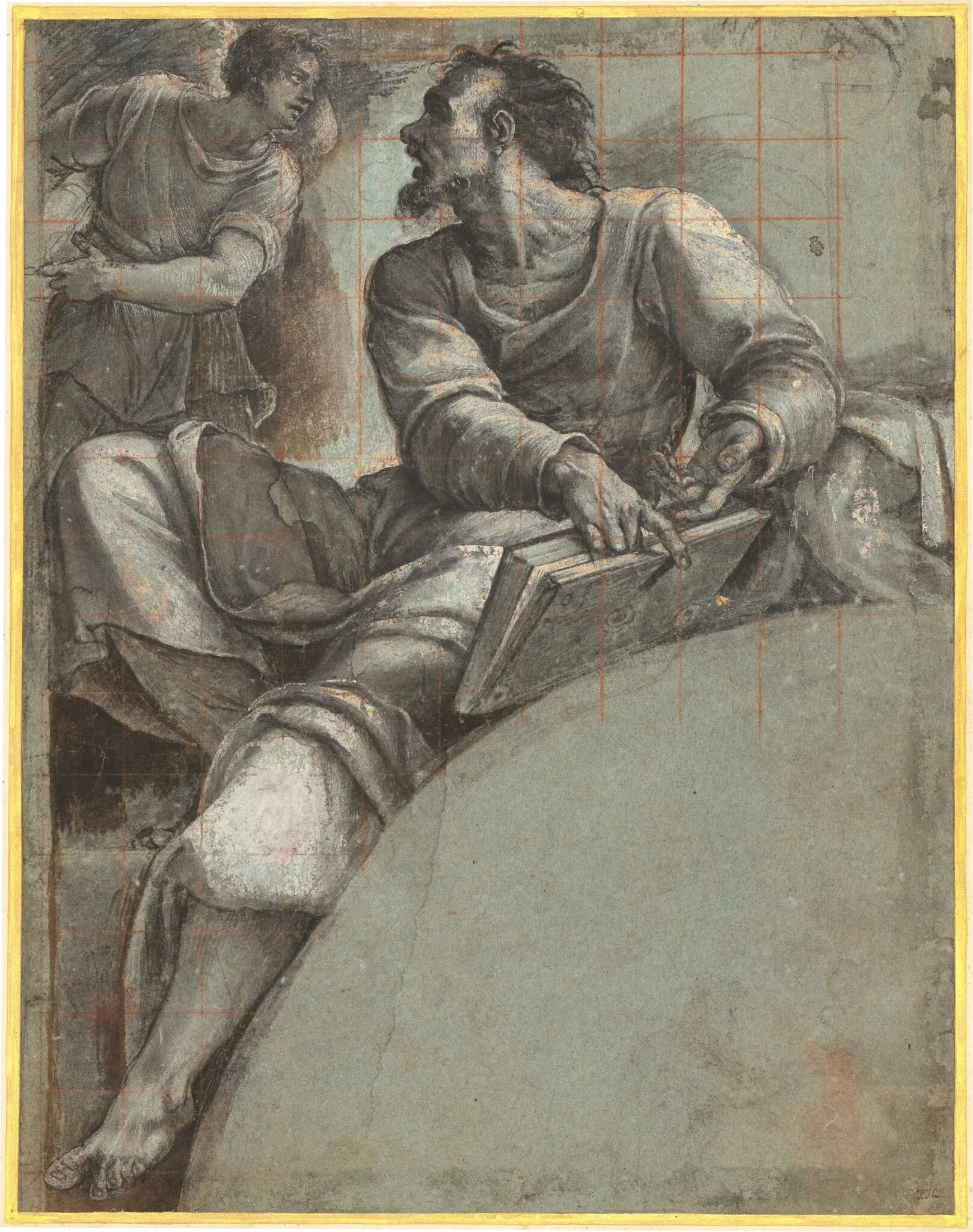A Prophet Addressed by an Angel, detail