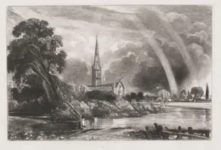 Salisbury Cathedral, by John Constable