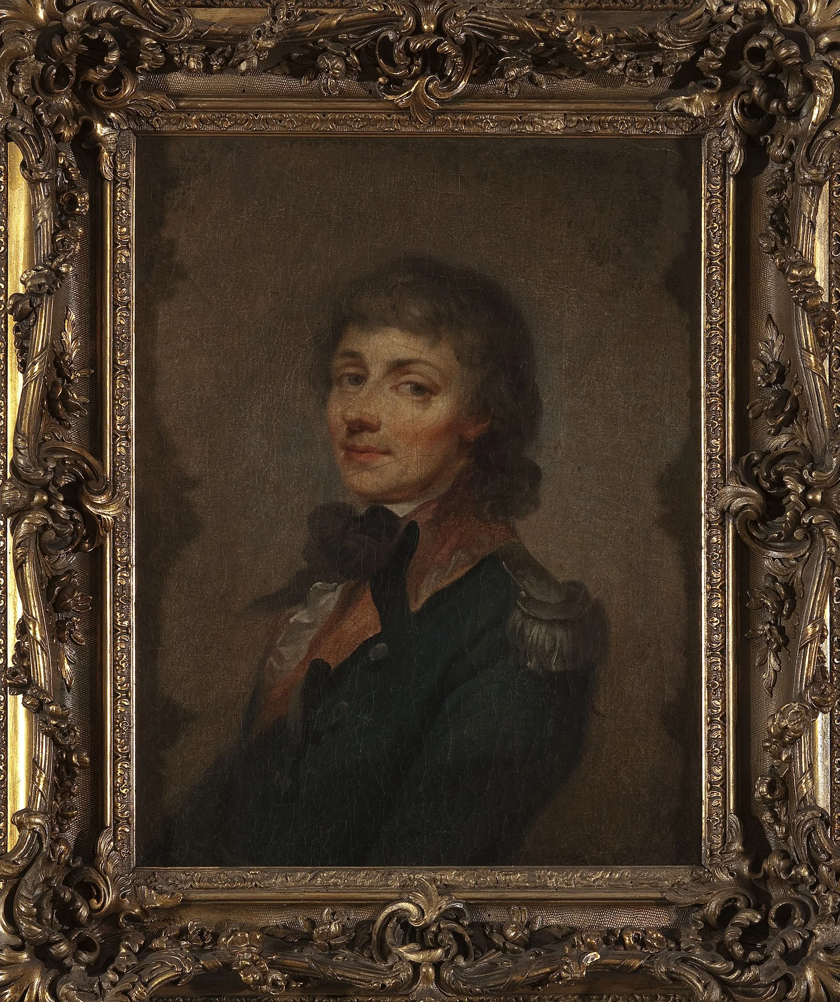 Portrait of Tadeusz Kościuszko, detail