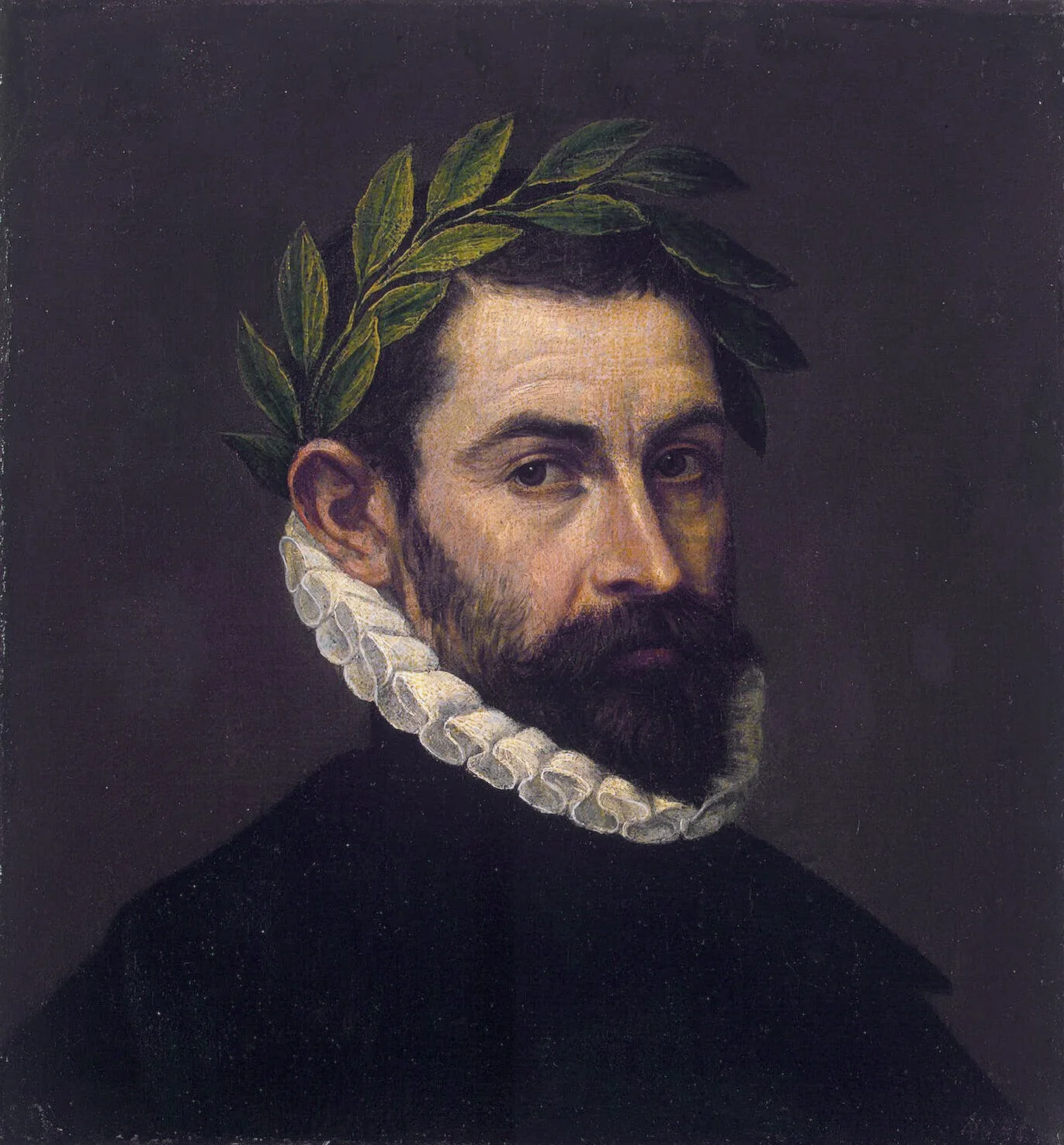 Portrait of the Poet Alonso Ercilla y Zuniga, detail