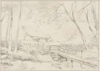 Glen Druid, Ireland, by Edward Cooke, 1850