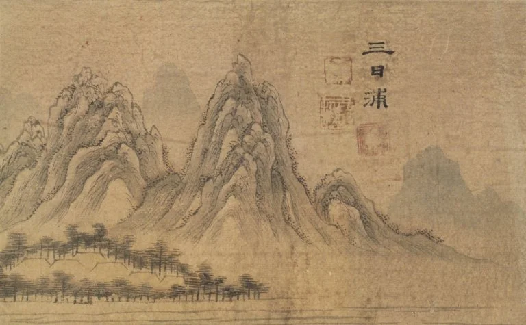 Samil-Po (Samil Harbor), detail
