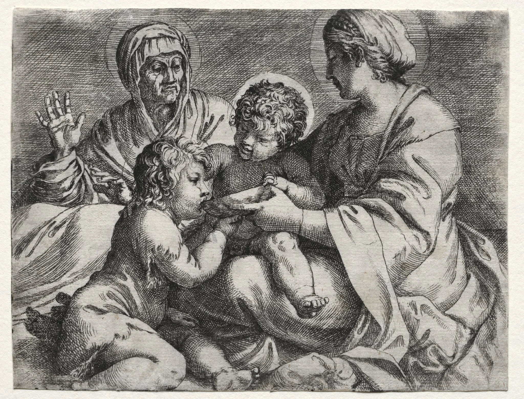 Virgin with the Bowl, detail