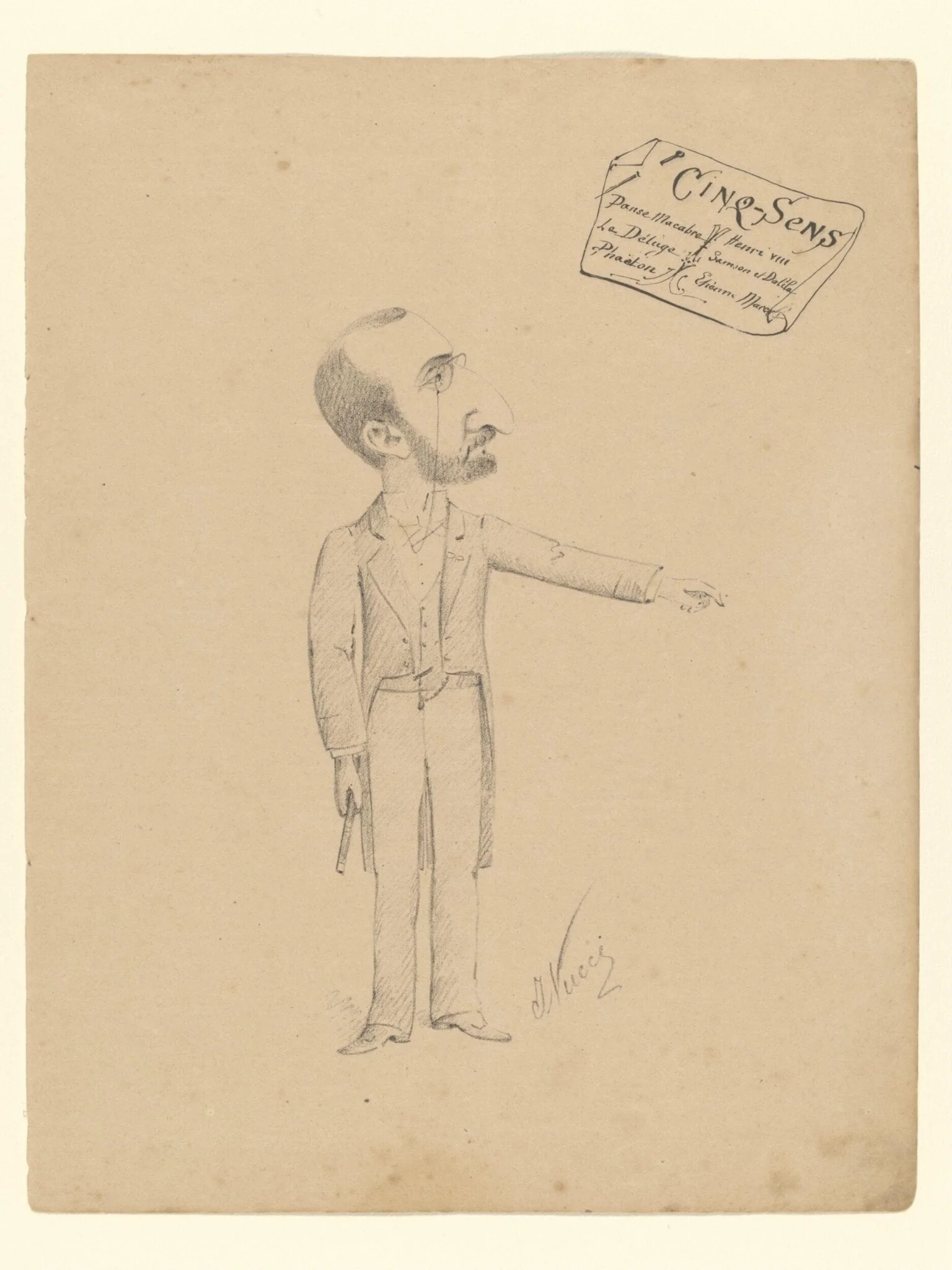 H Beard Print Collection, detail