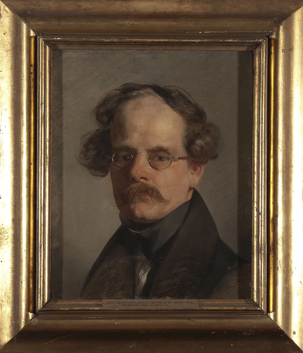 Portrait of Antoni Paszyc, colonel, by Jan Nepomucen Głowacki, oil, 1838