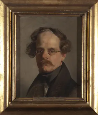 Portrait of Antoni Paszyc, colonel, by Jan Nepomucen Głowacki, oil, 1838