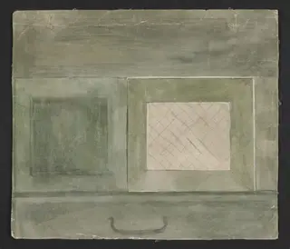 Untitled, by Beatrix Potter, watercolor, 1889