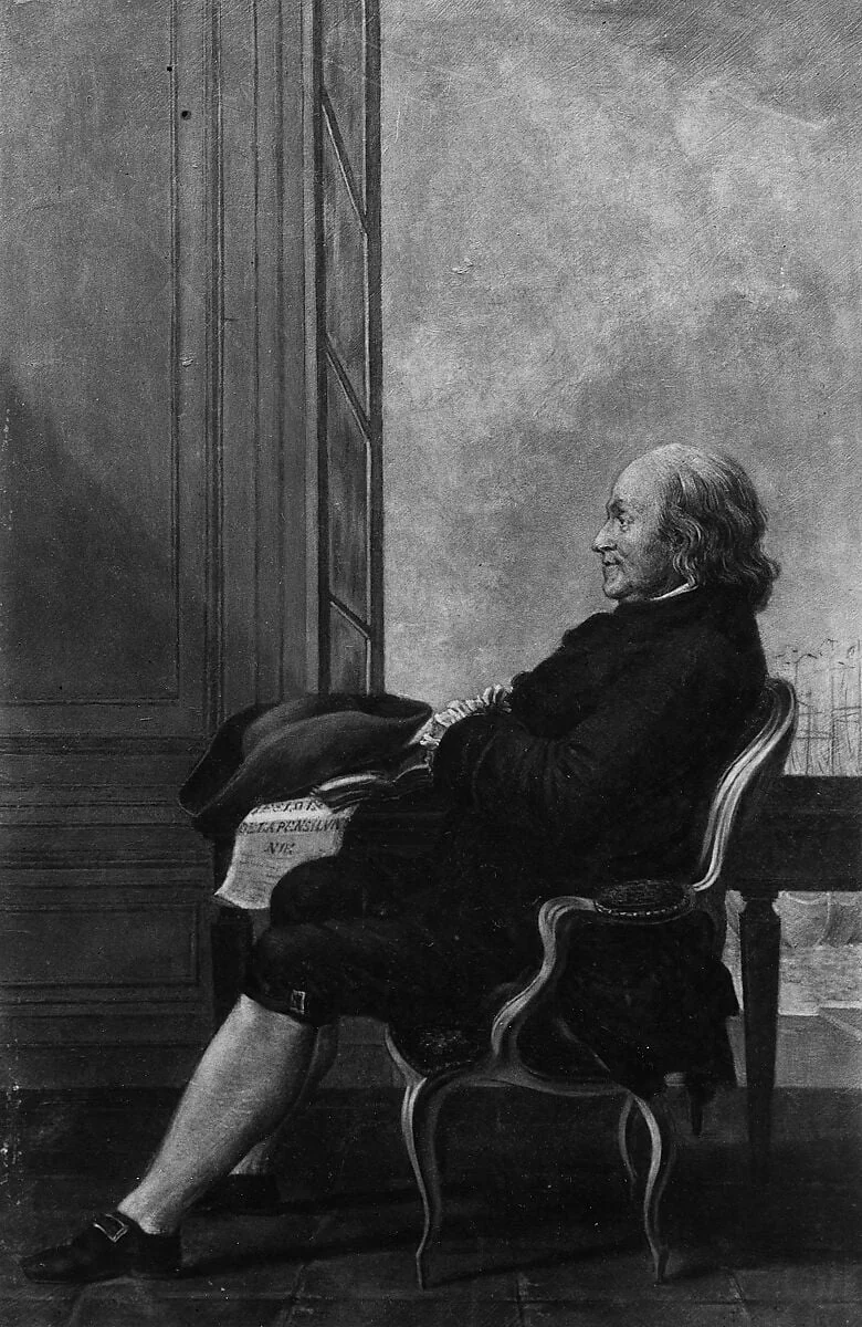 Benjamin Franklin, detail