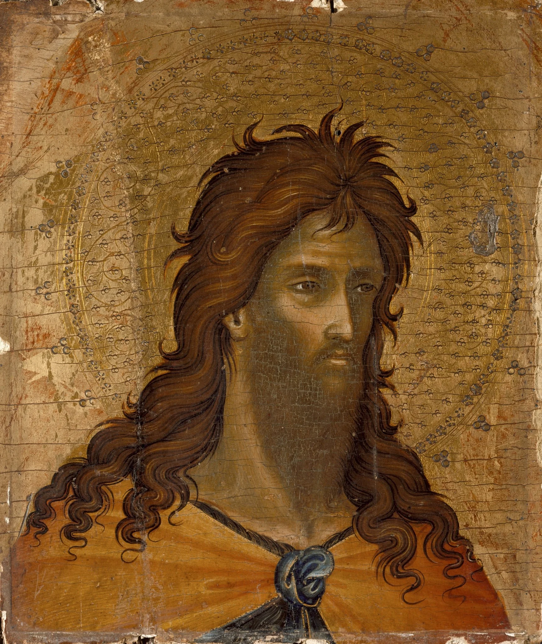 St. John the Baptist (fragment), detail