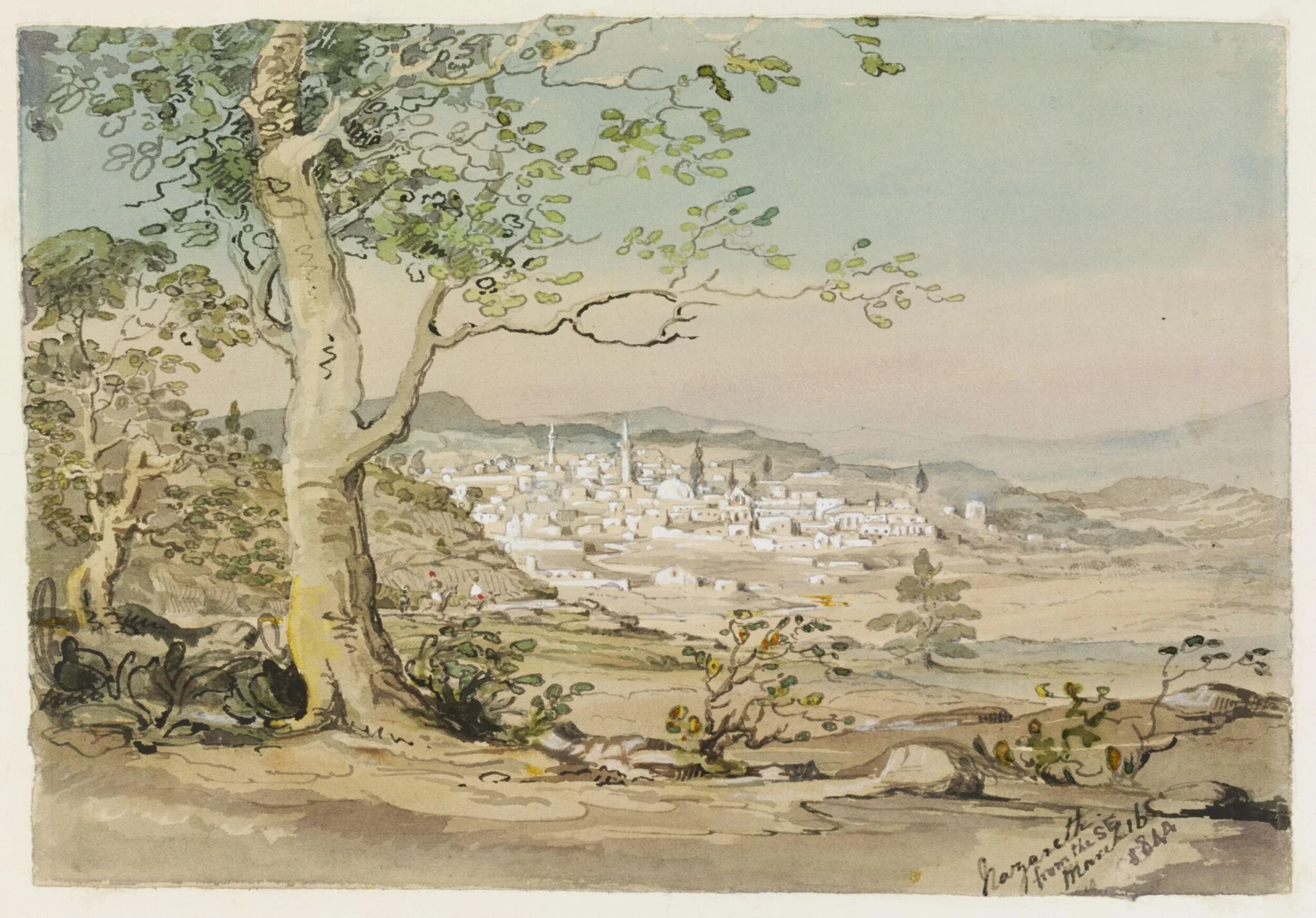 Nazareth. from the SE, detail