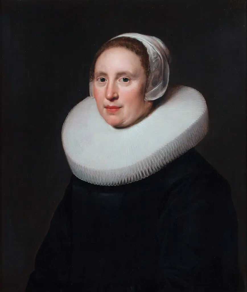 Portrait of Susanna Pietersdr Oostdijk (b. 1597), by Jan Jansz. Westerbaen de Oude, oil, 1647