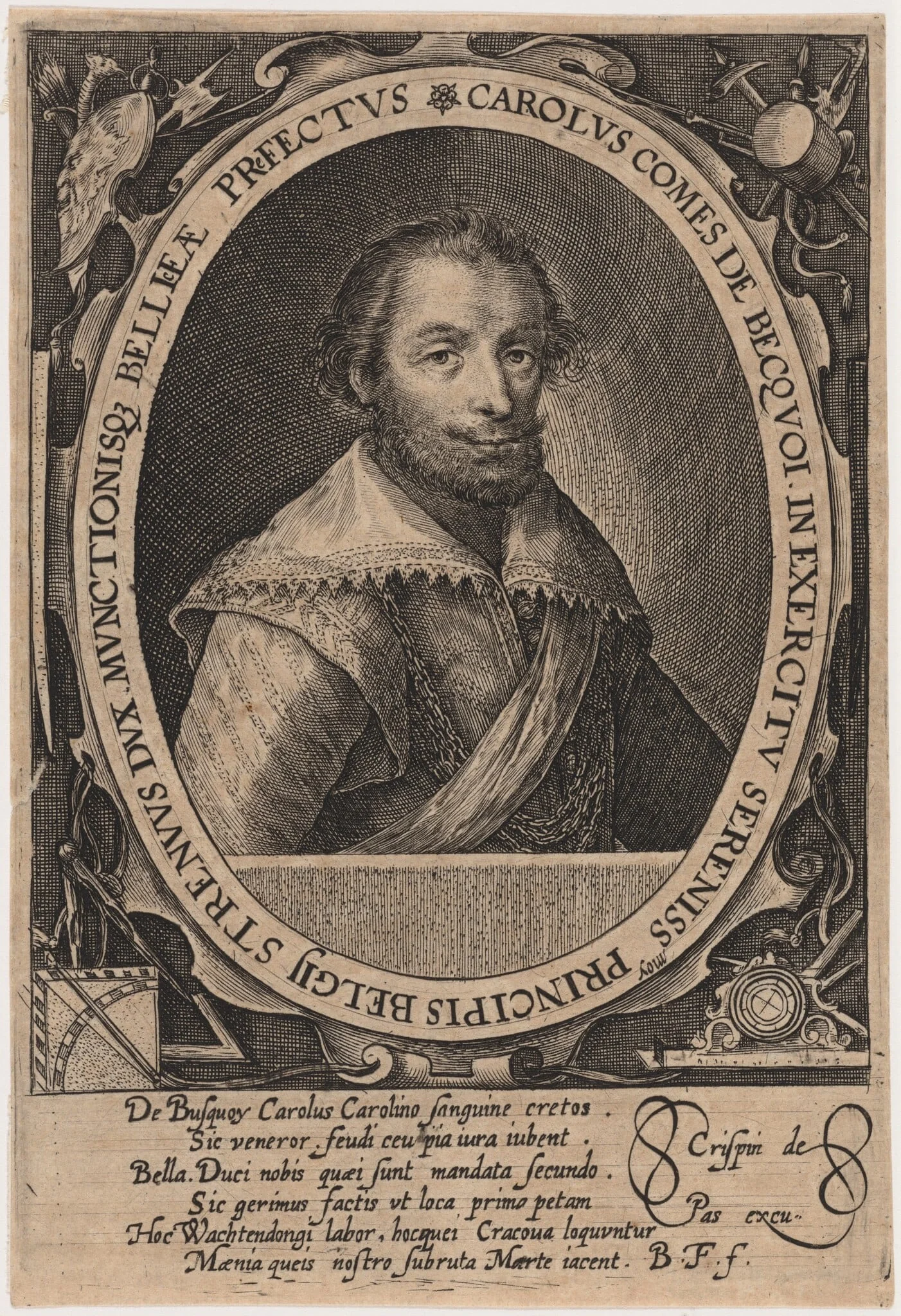 Charles de Bucquoy, detail