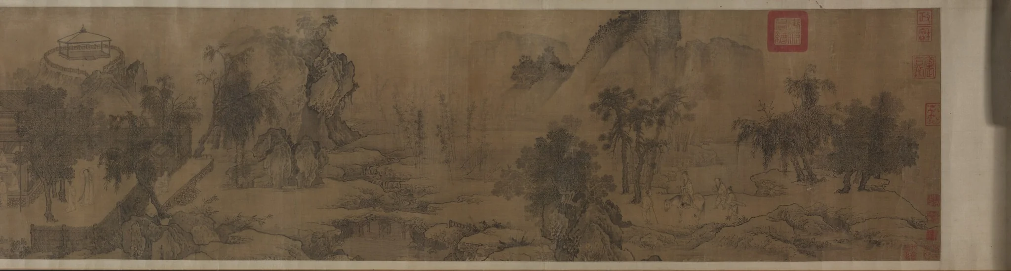 Tao Yuanming's Return Home, detail