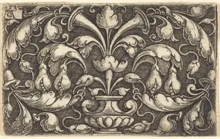 Ornament, by Heinrich Aldegrever, 1532