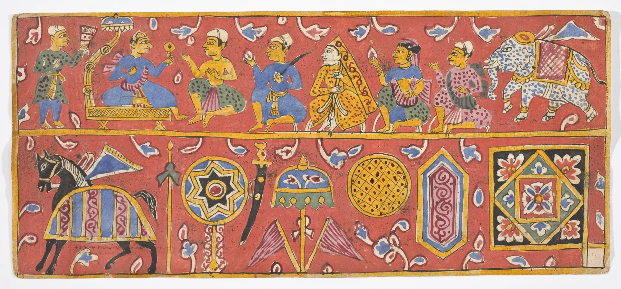 Tantric Manuscript "Sangrahani Sutra", detail