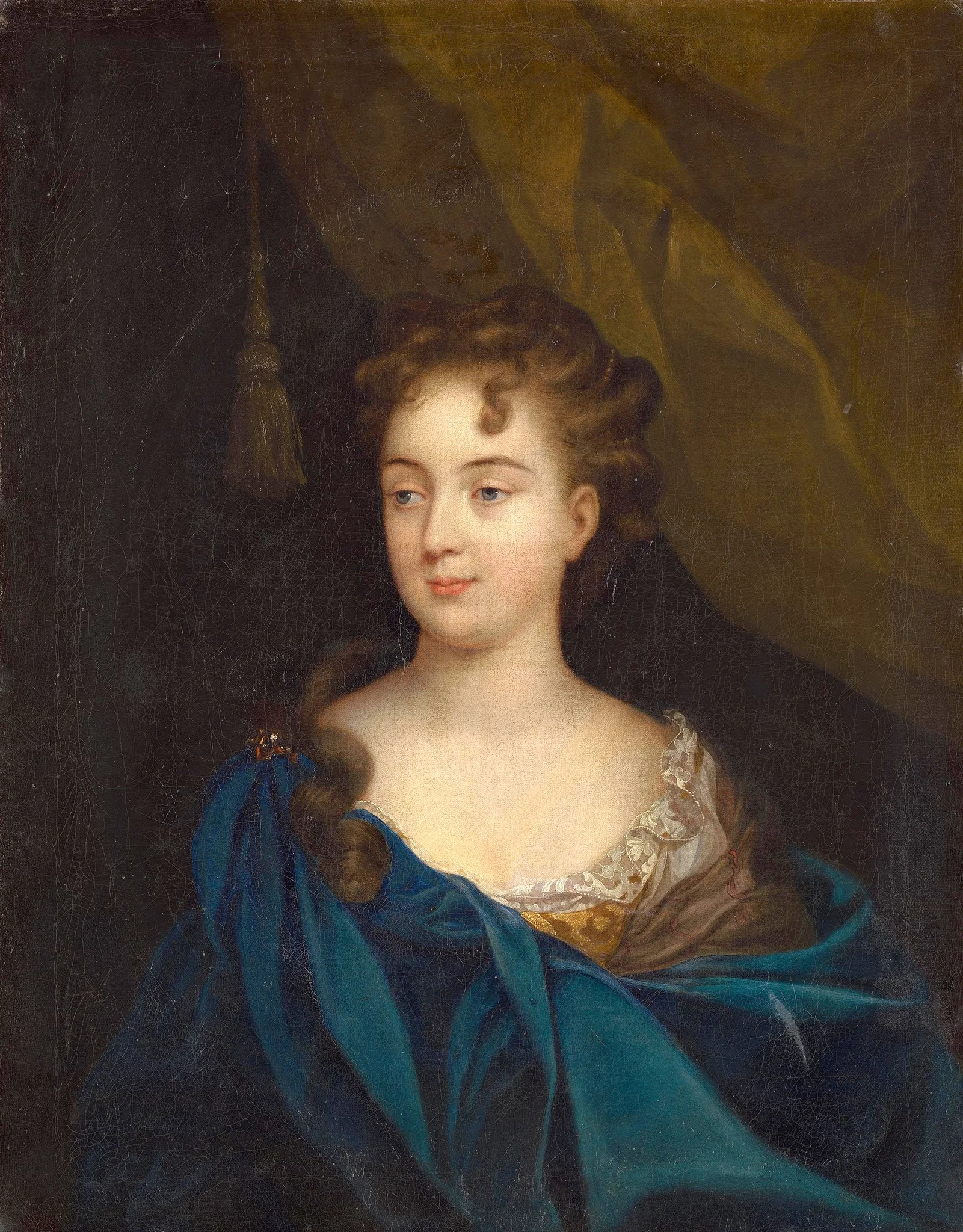 Maria Anna Christina, Dauphine von Frankreich (1660-1690) (Umkreis), detail