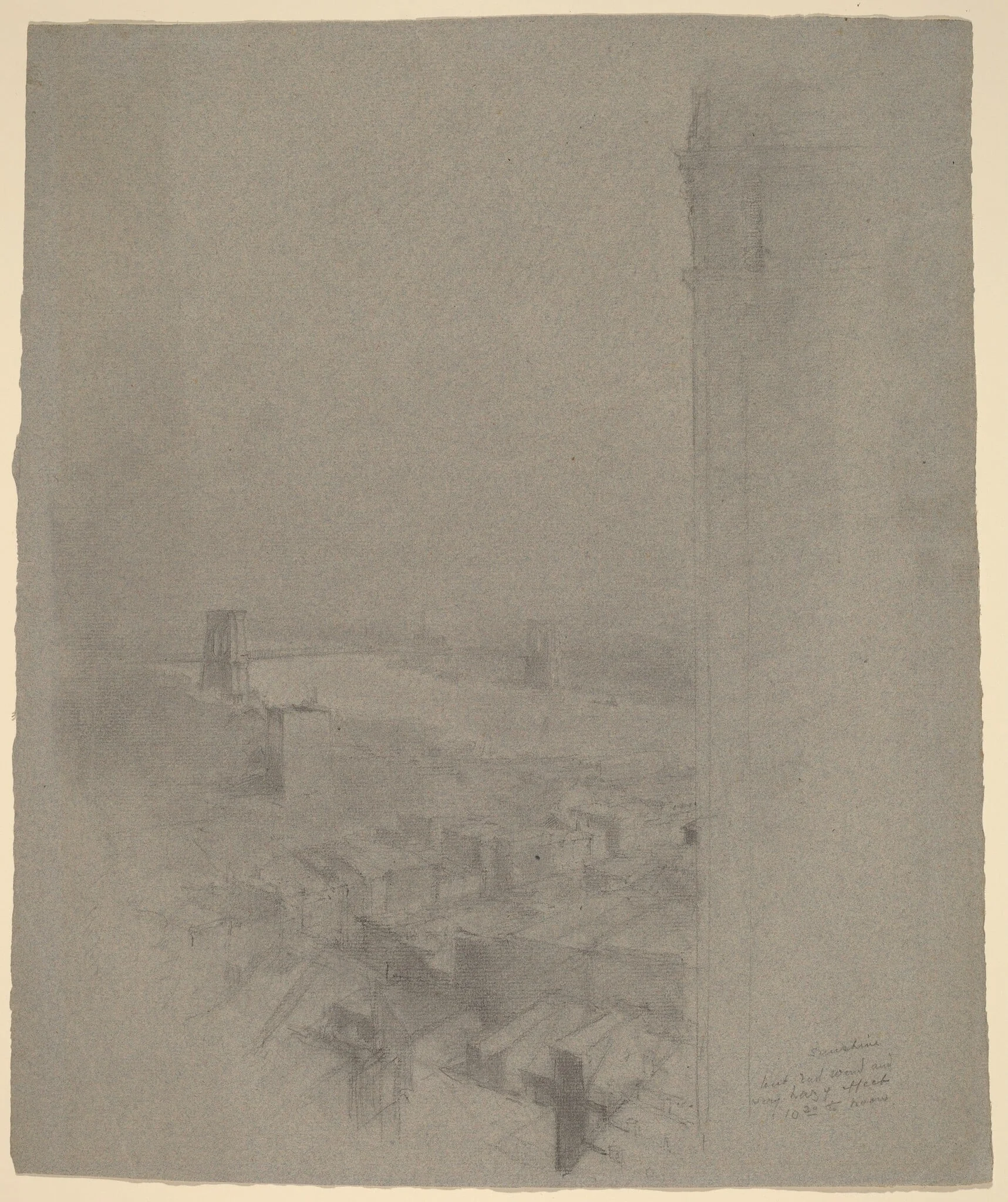Manhattan Bridge, detail