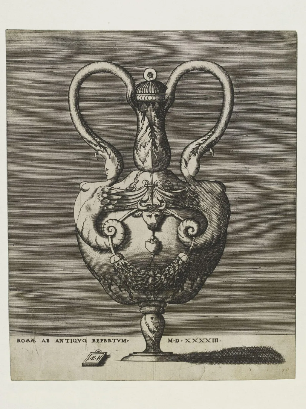 Untitled, by Enea Vico, 1543