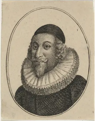 Henry Hastings, Fifth Earl of Huntingdon, by Wenceslaus Hollar, ink, 1640