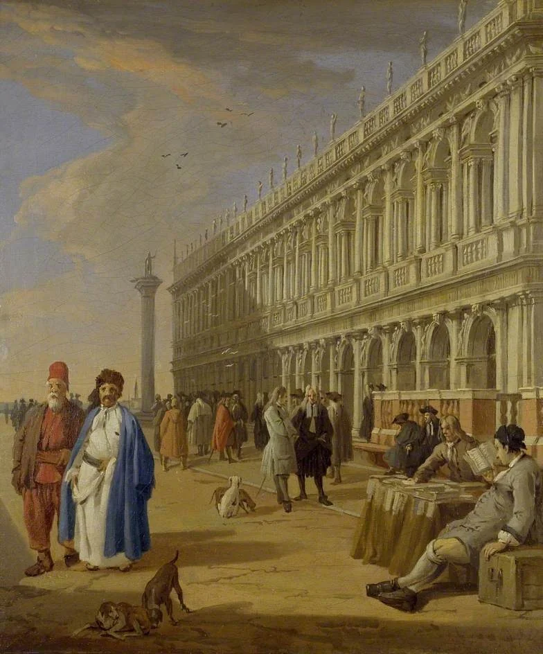 The Piazzetta, Venice, detail