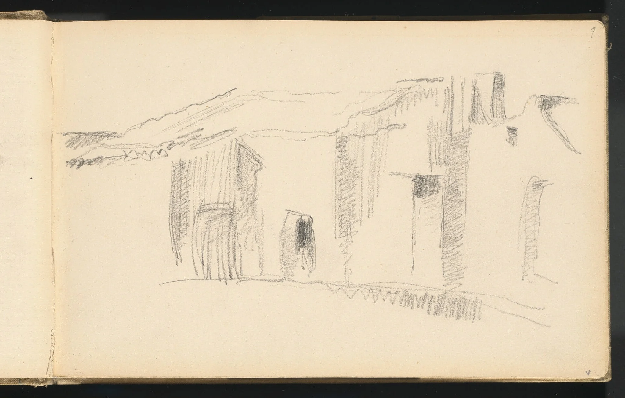 Study of Houses, detail