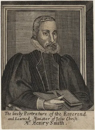 Mr. Henry Smith, by Thomas Cross, ink, 1653