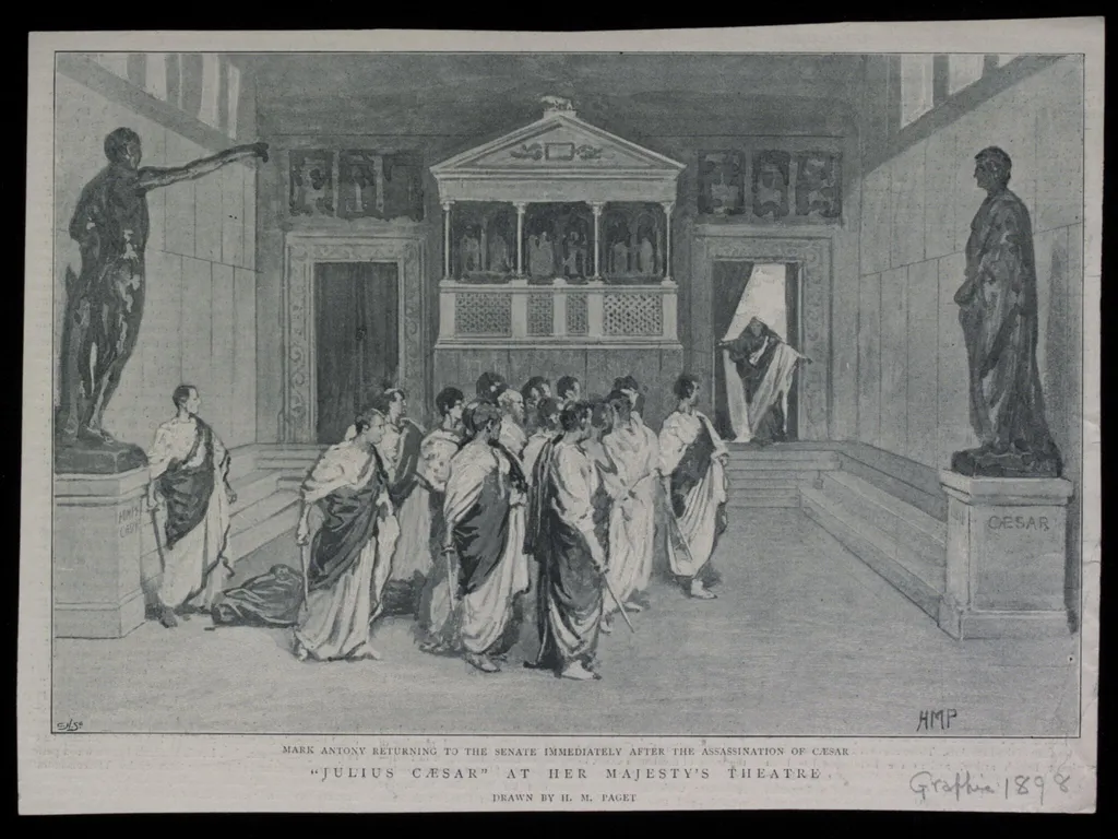 H Beard Print Collection, by Henry Marriott Paget, 1898