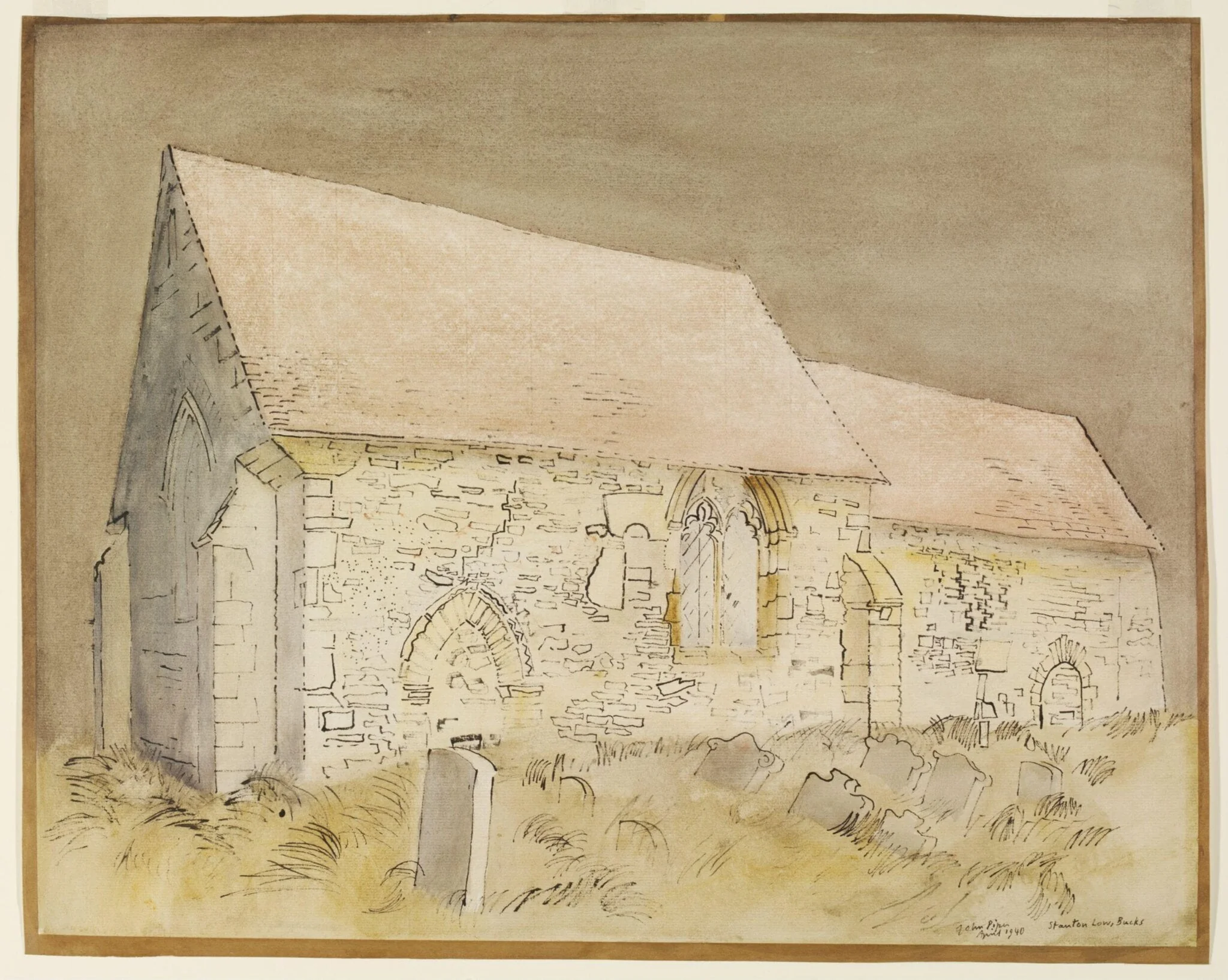 St.Peter's Church, Stanton Low, detail