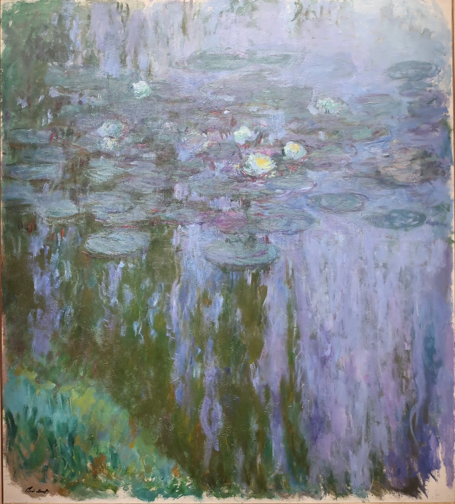 Nympheas, detail