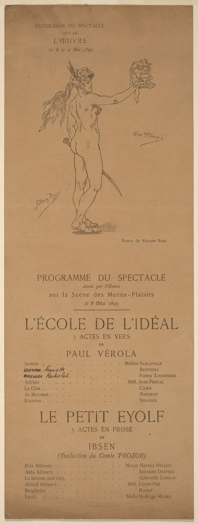 L'Ecole de l'idéal; Le Petit Eyolf, detail