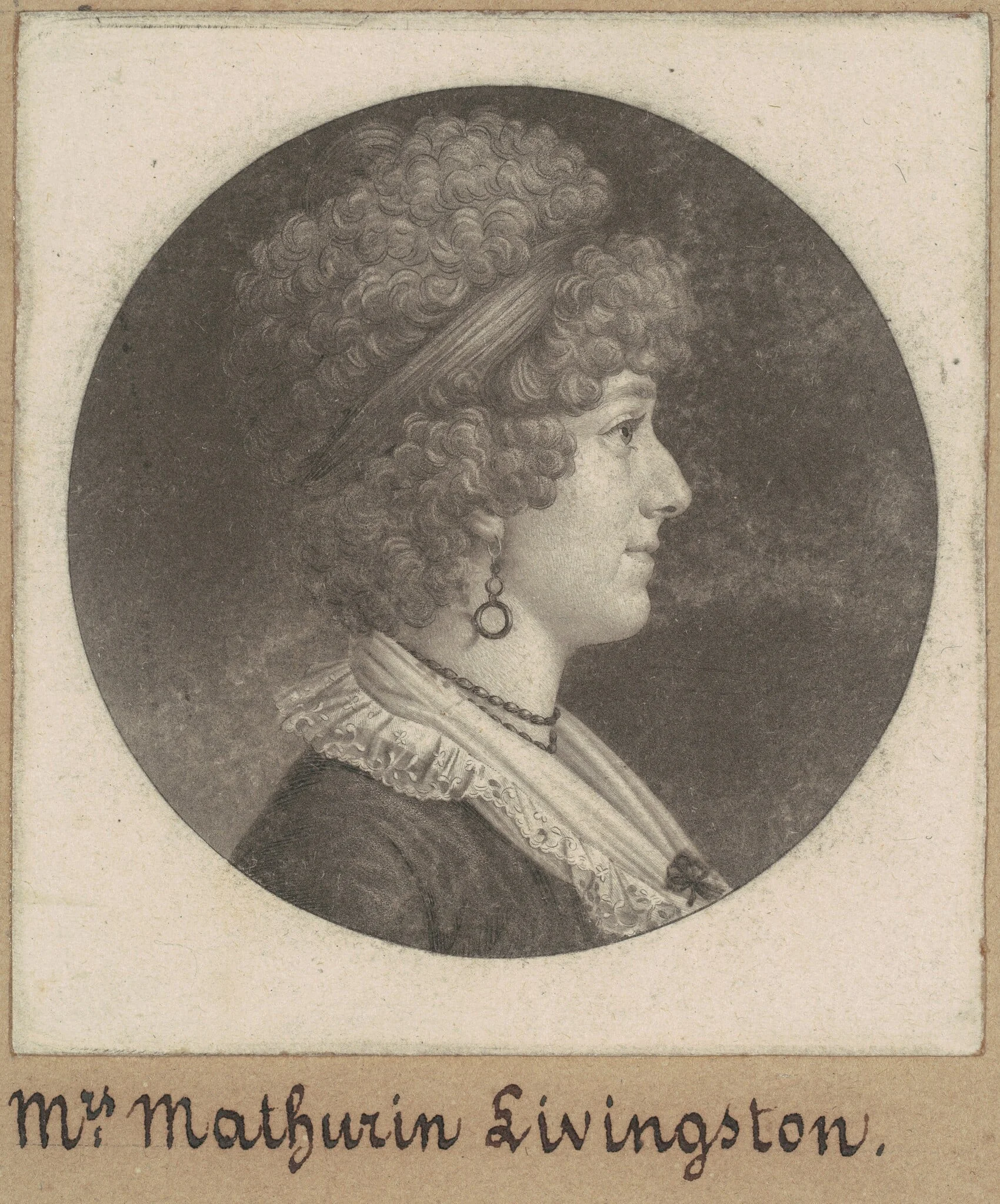 Margaret Lewis Livingston, detail