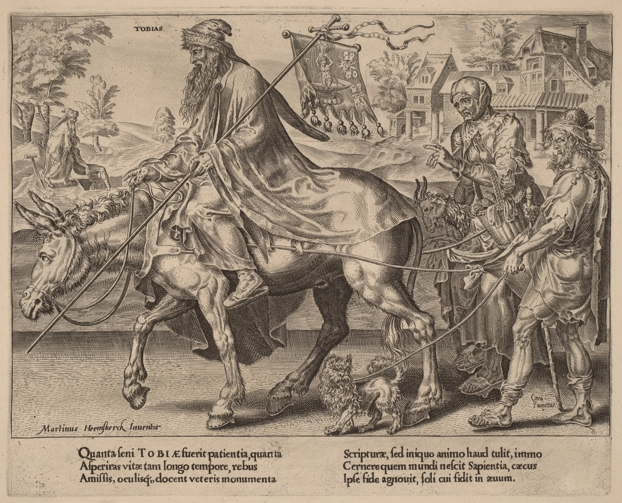 The Triumph of Tobias, detail