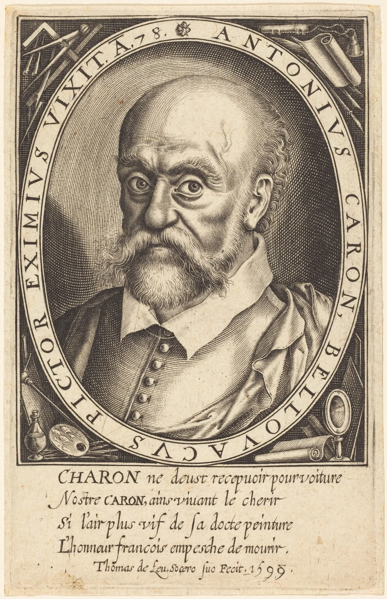 Antoine Caron, detail